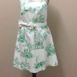 Lilly Pulitzer cotton strapless dress NWOT